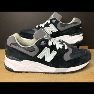 New Balance 999 D Made In USA Navy Grey Running